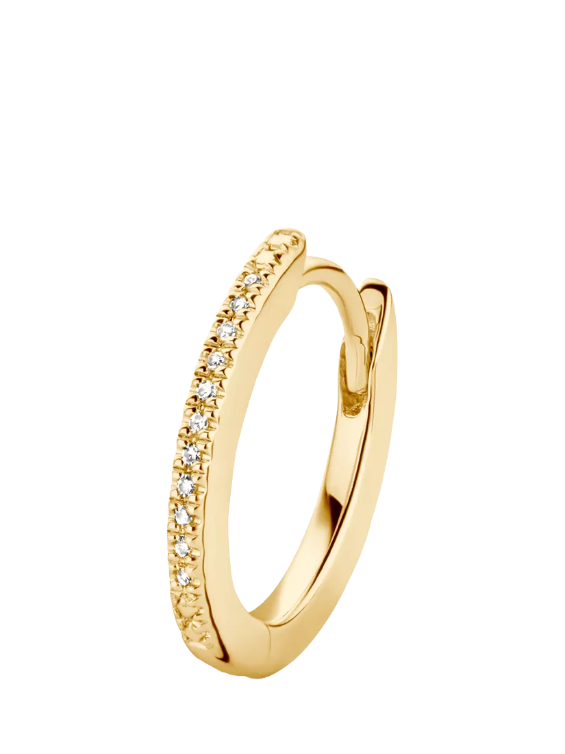 DPT Antwerp Diamond Hoop Earrings