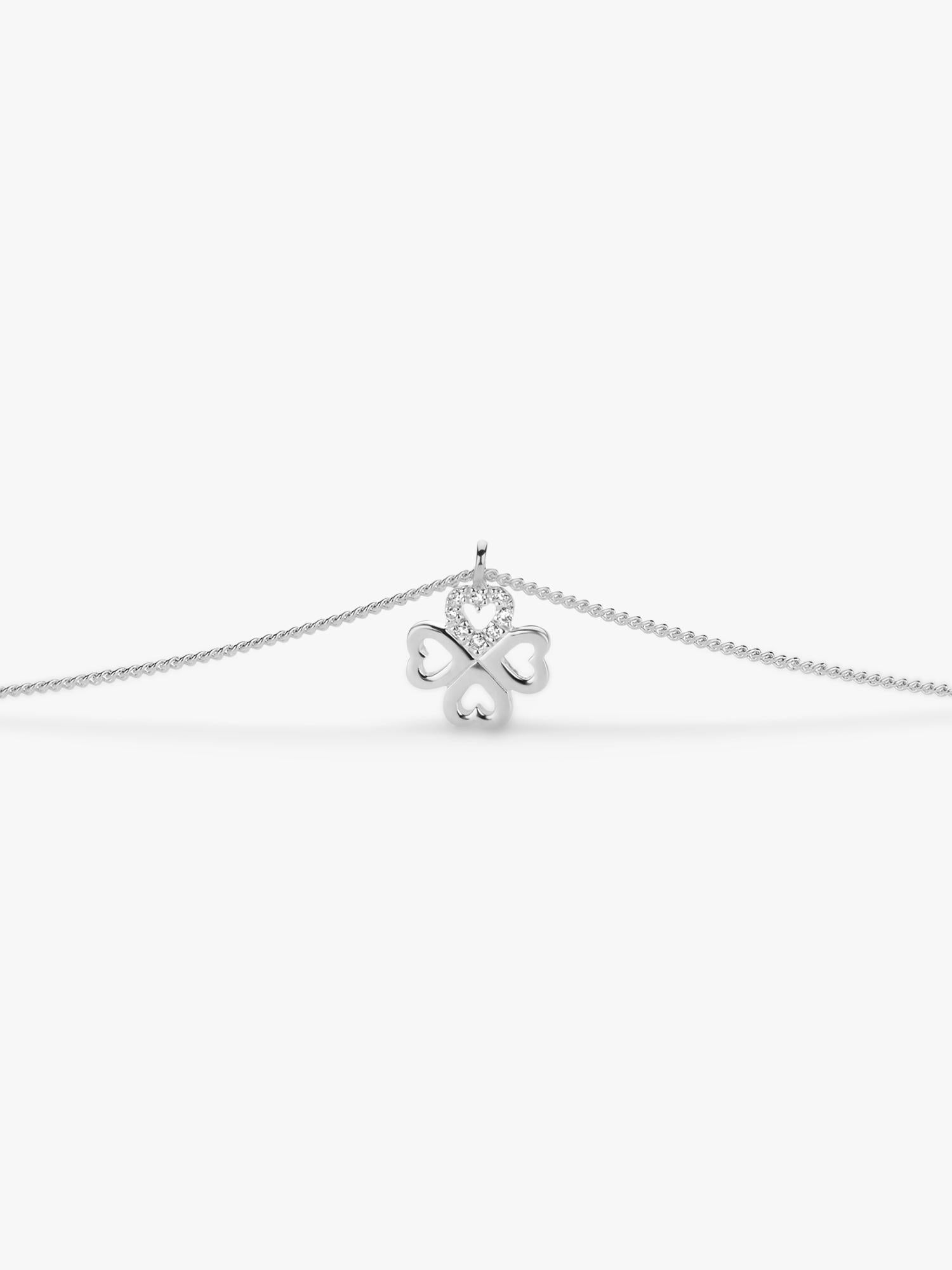 DPT Antwerp Chance diamond pendant necklace, imported from the UK