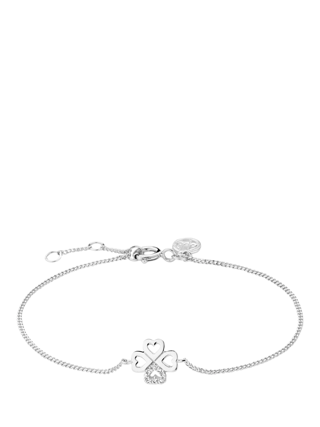 DPT Antwerp diamond chain bracelet silver - British product