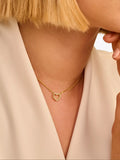 DPT Antwerp gold heart of diamonds pendant necklace - British product