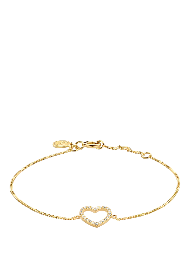 DPT Antwerp Heart of Diamonds chain bracelet, imported from the UK