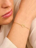 DPT Antwerp Heart of Diamonds chain bracelet, imported from the UK