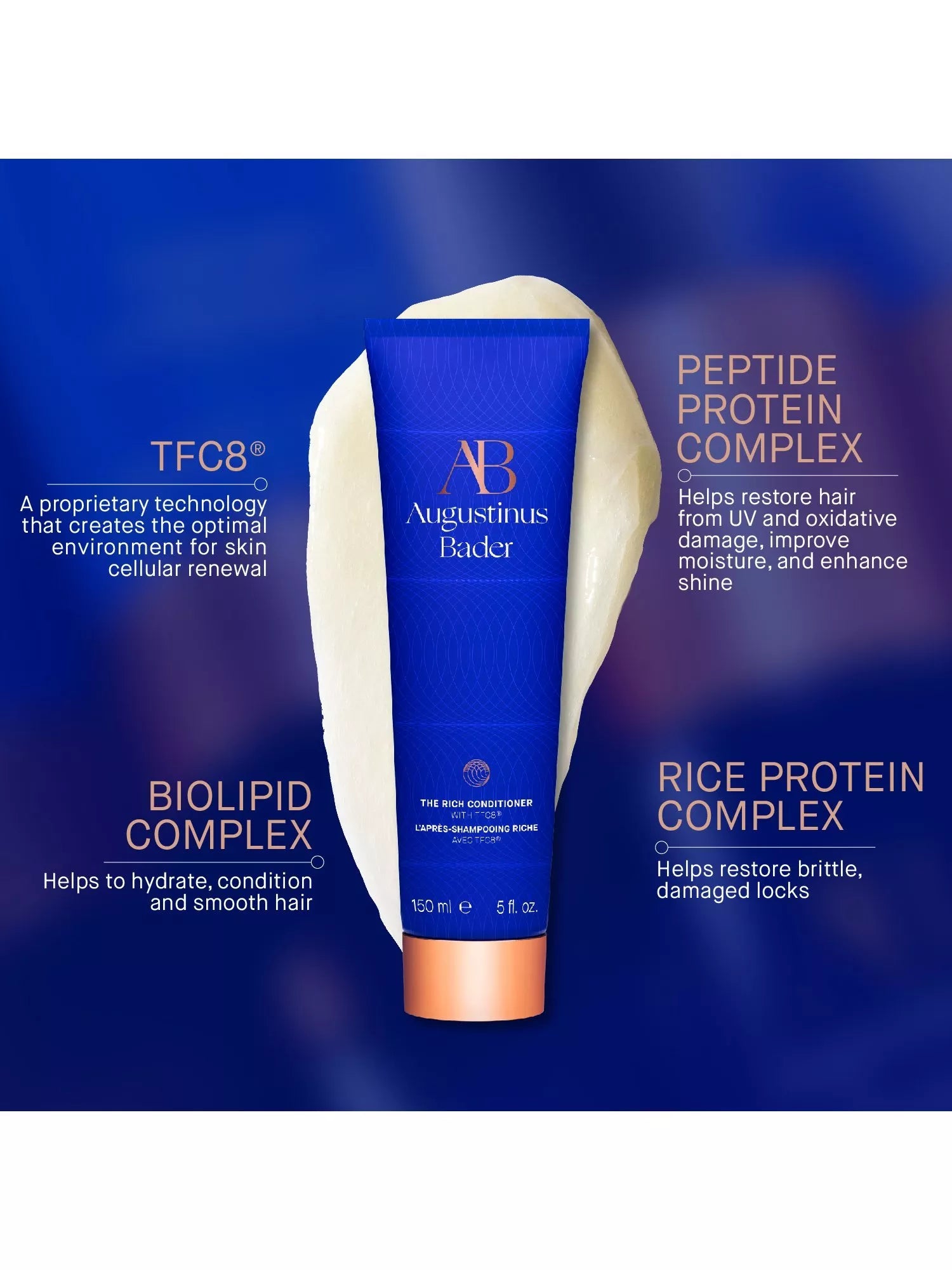 Augustinus Bader The Rich Conditioner 150ml - British product