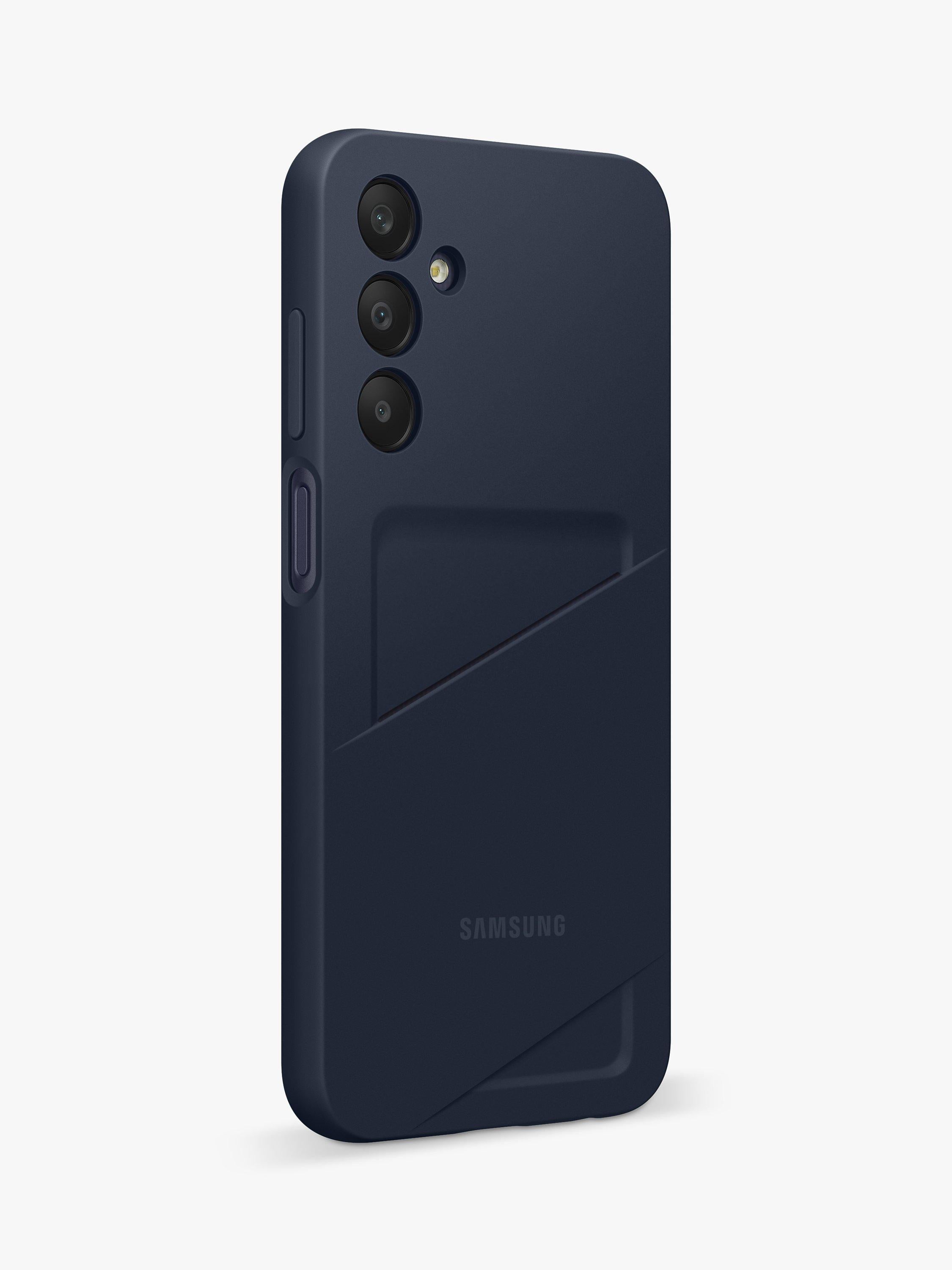 Samsung Galaxy A25 card slot case blue black, UK version