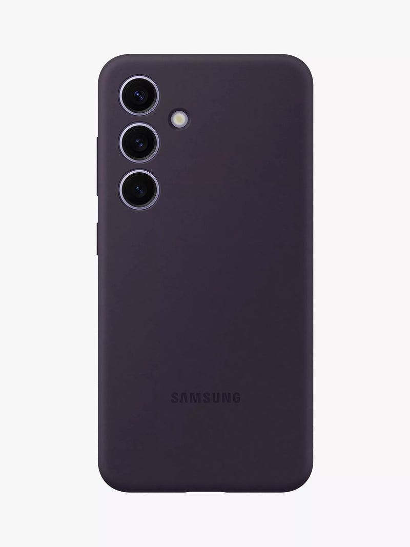Samsung S24 silicone case Dark Violet - British product