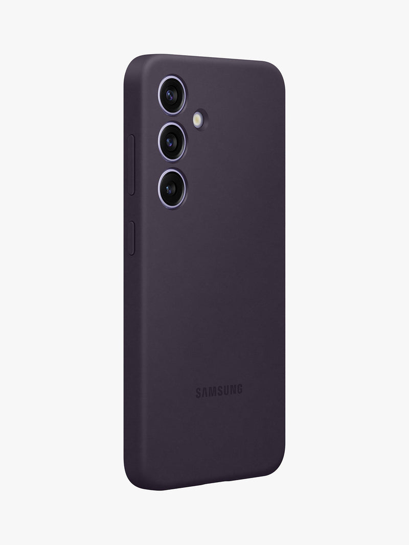 Samsung S24 silicone case Dark Violet - British product