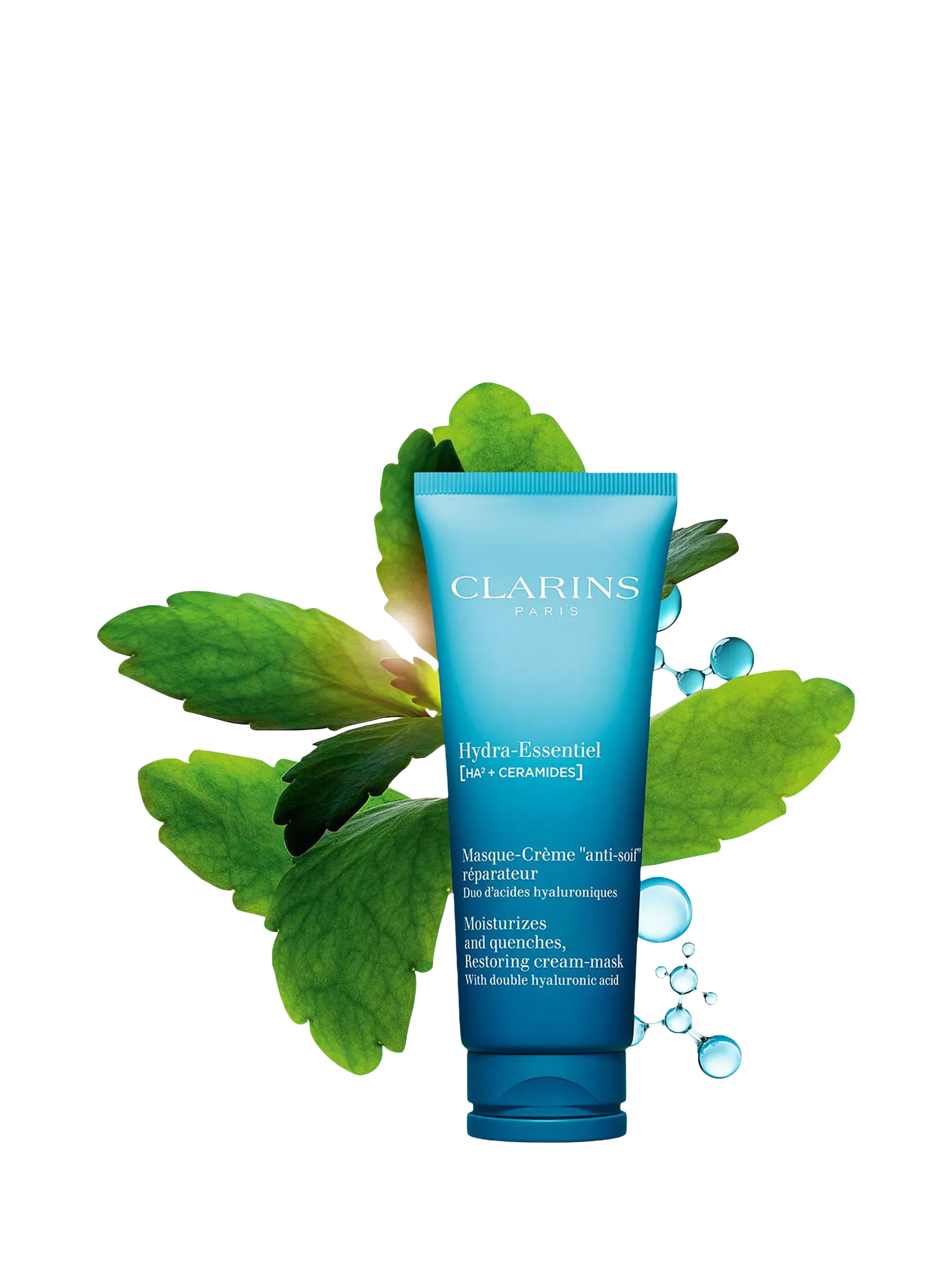 Clarins Hydra-Essentiel face mask 75ml, imported from the UK