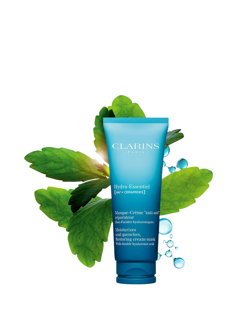 Clarins Hydra-Essentiel face mask 75ml, imported from the UK