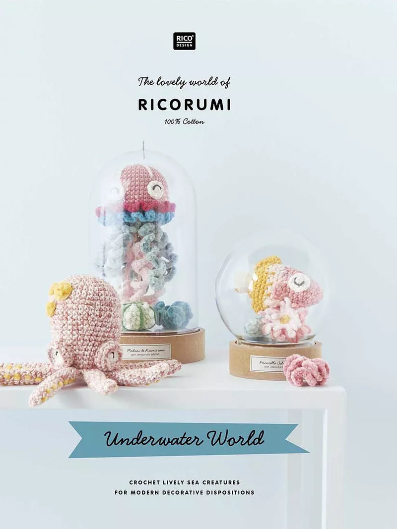 Rico Design Ricorumi Underwater World crochet book 24 pages - British product