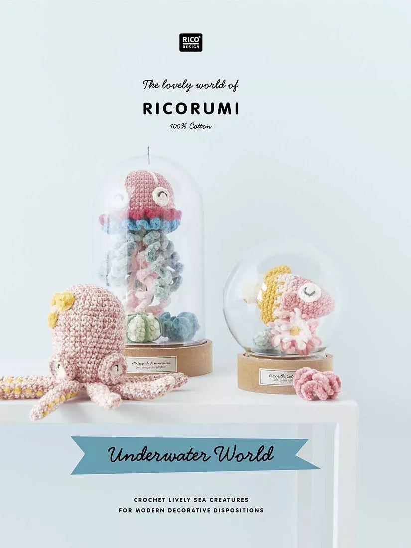 Rico Design Ricorumi Underwater World crochet book 24 pages - British product