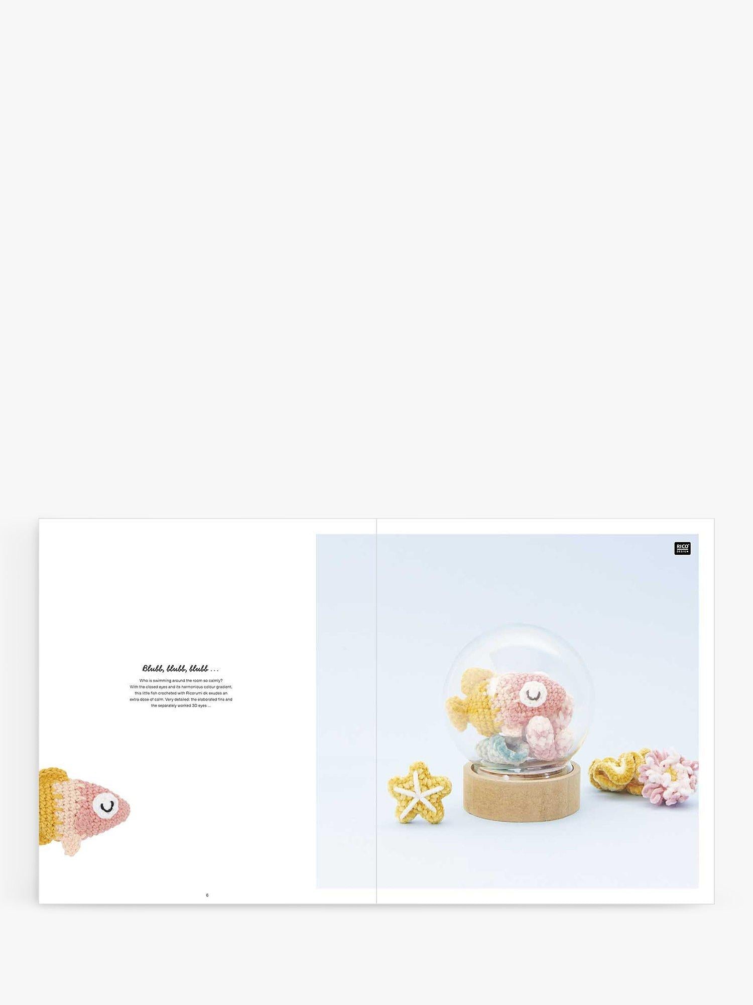 Rico Design Ricorumi Underwater World crochet book 24 pages - British product