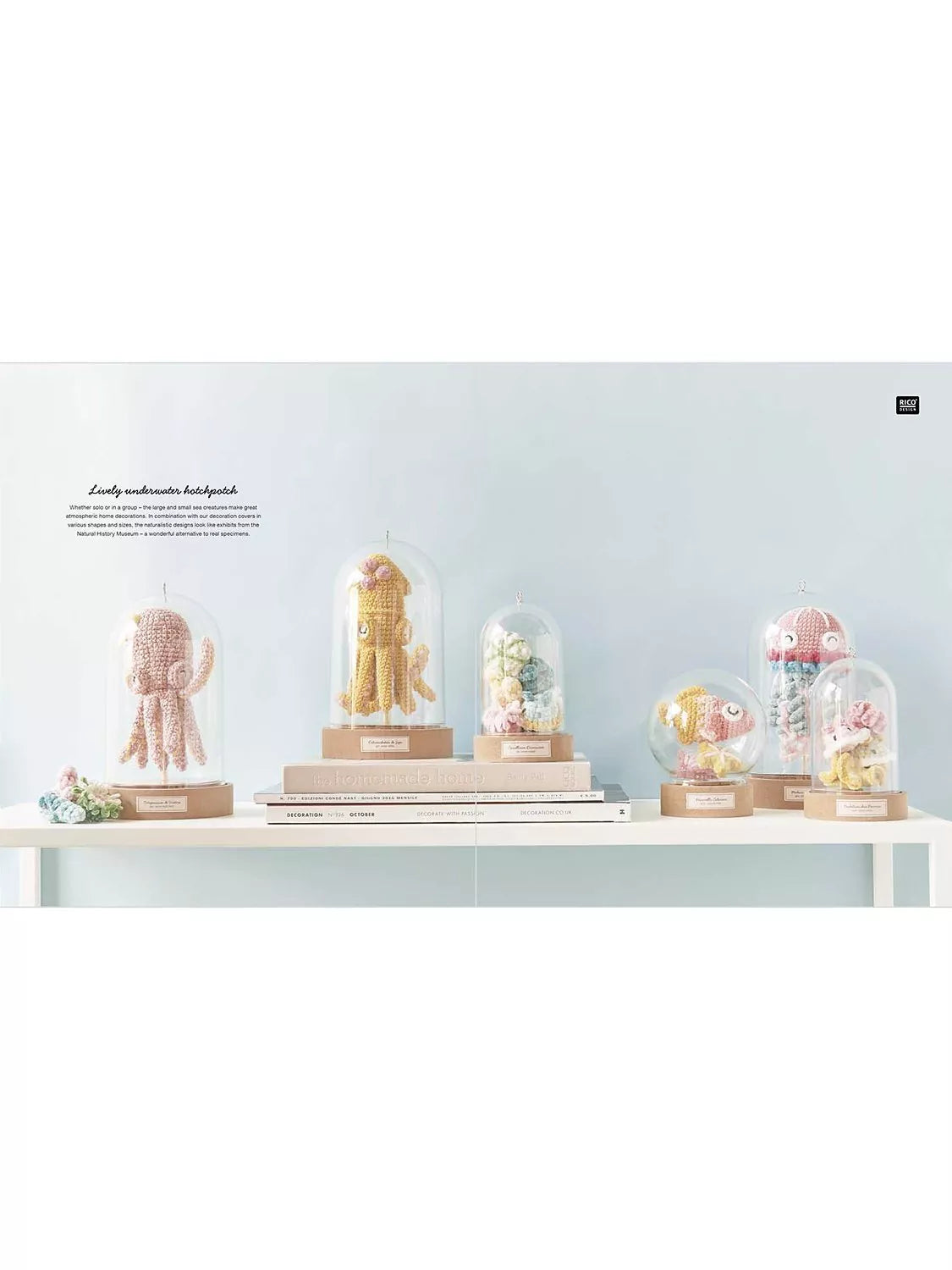 Rico Design Ricorumi Underwater World crochet book 24 pages - British product
