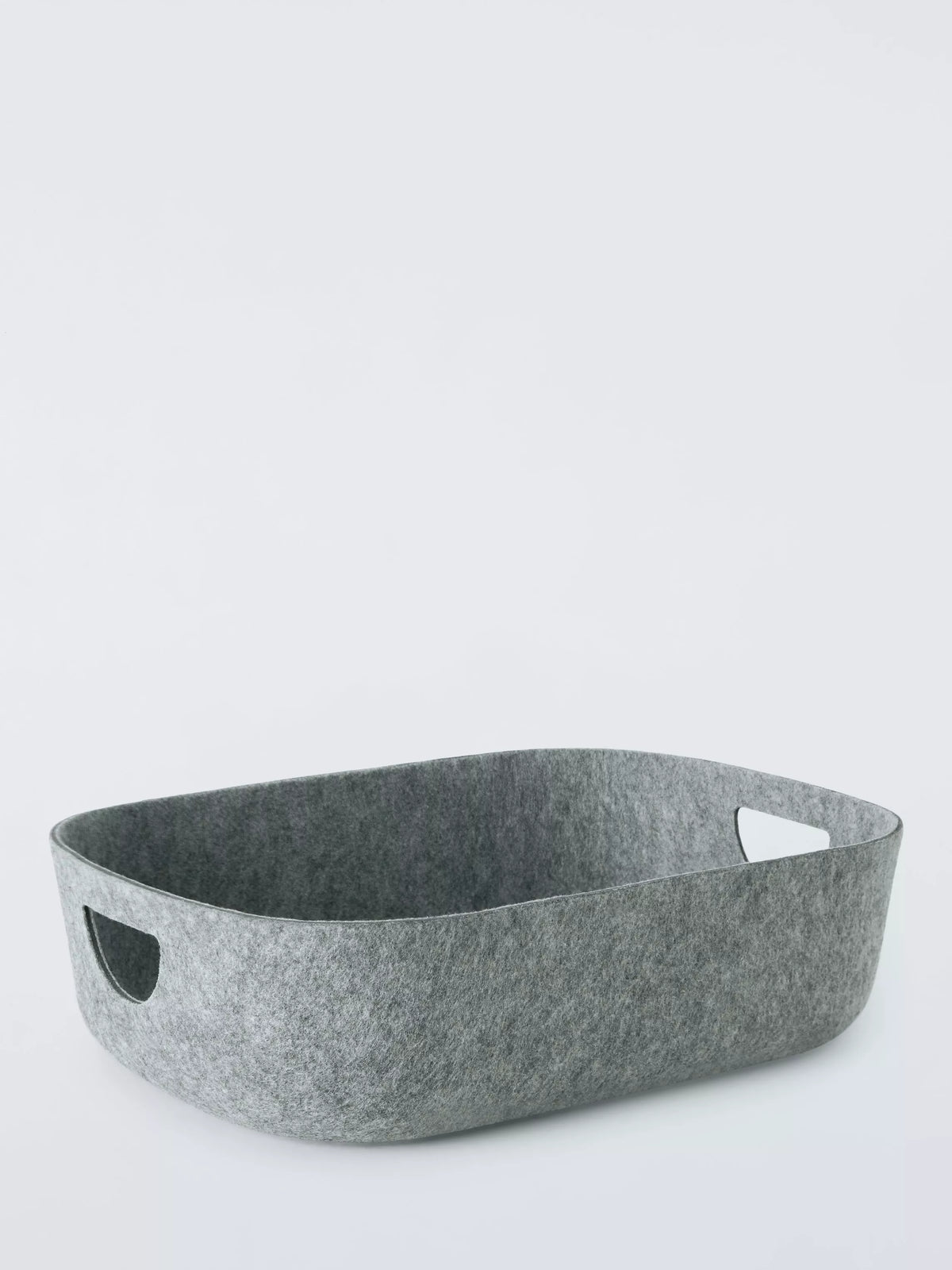 John Lewis felt storage tray in grey, 34x46x12cm, UK version