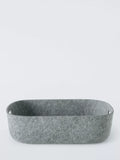 John Lewis felt storage tray in grey, 34x46x12cm, UK version