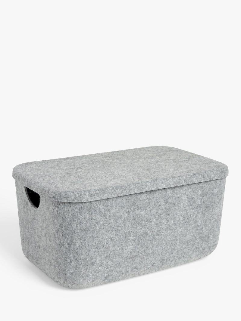 John Lewis felt lidded storage box, UK version