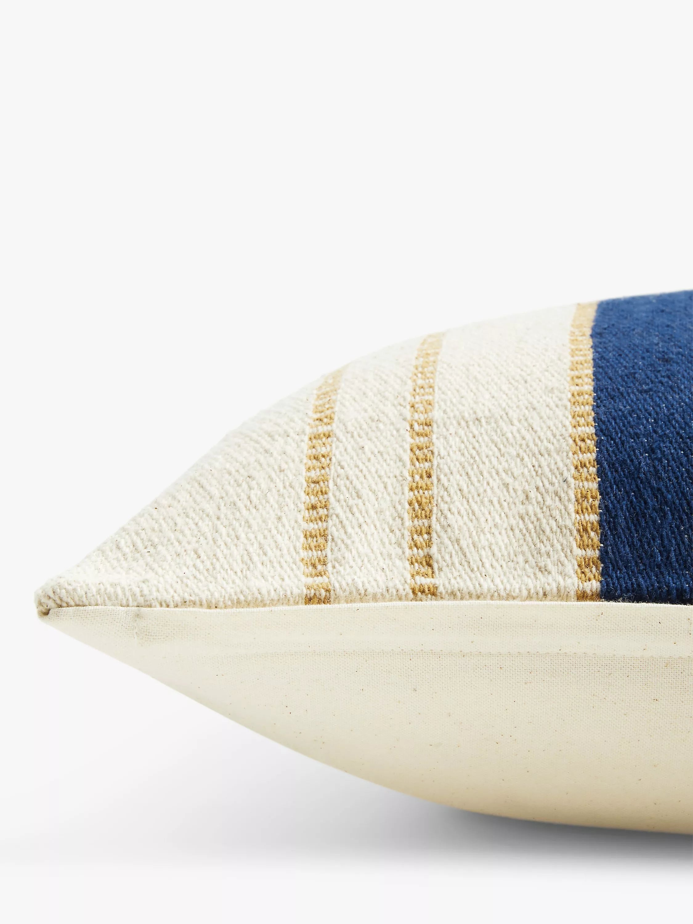 John Lewis woven stripe cushion 50x50cm (British brand)