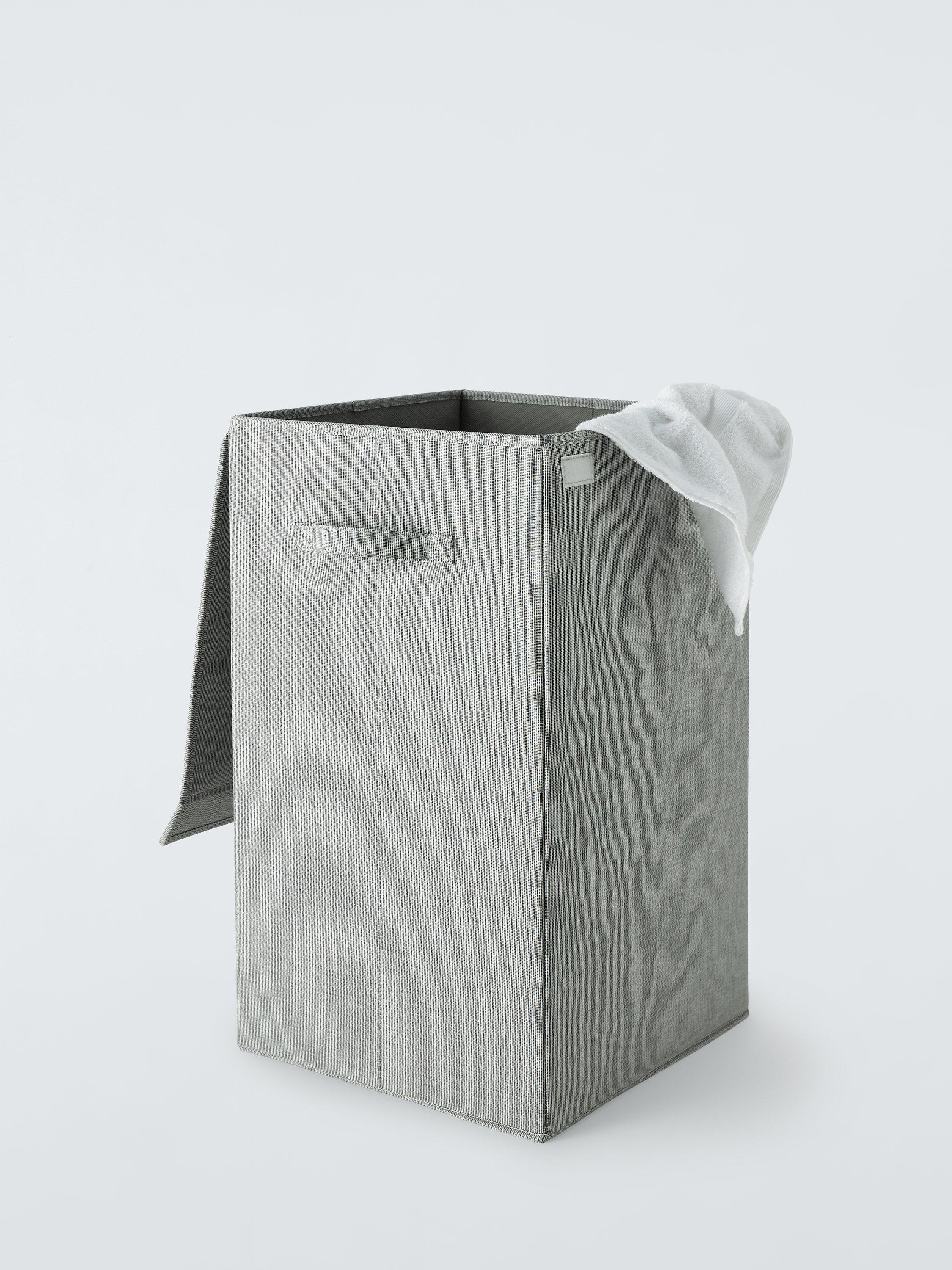 John Lewis collapsible laundry basket grey, UK version