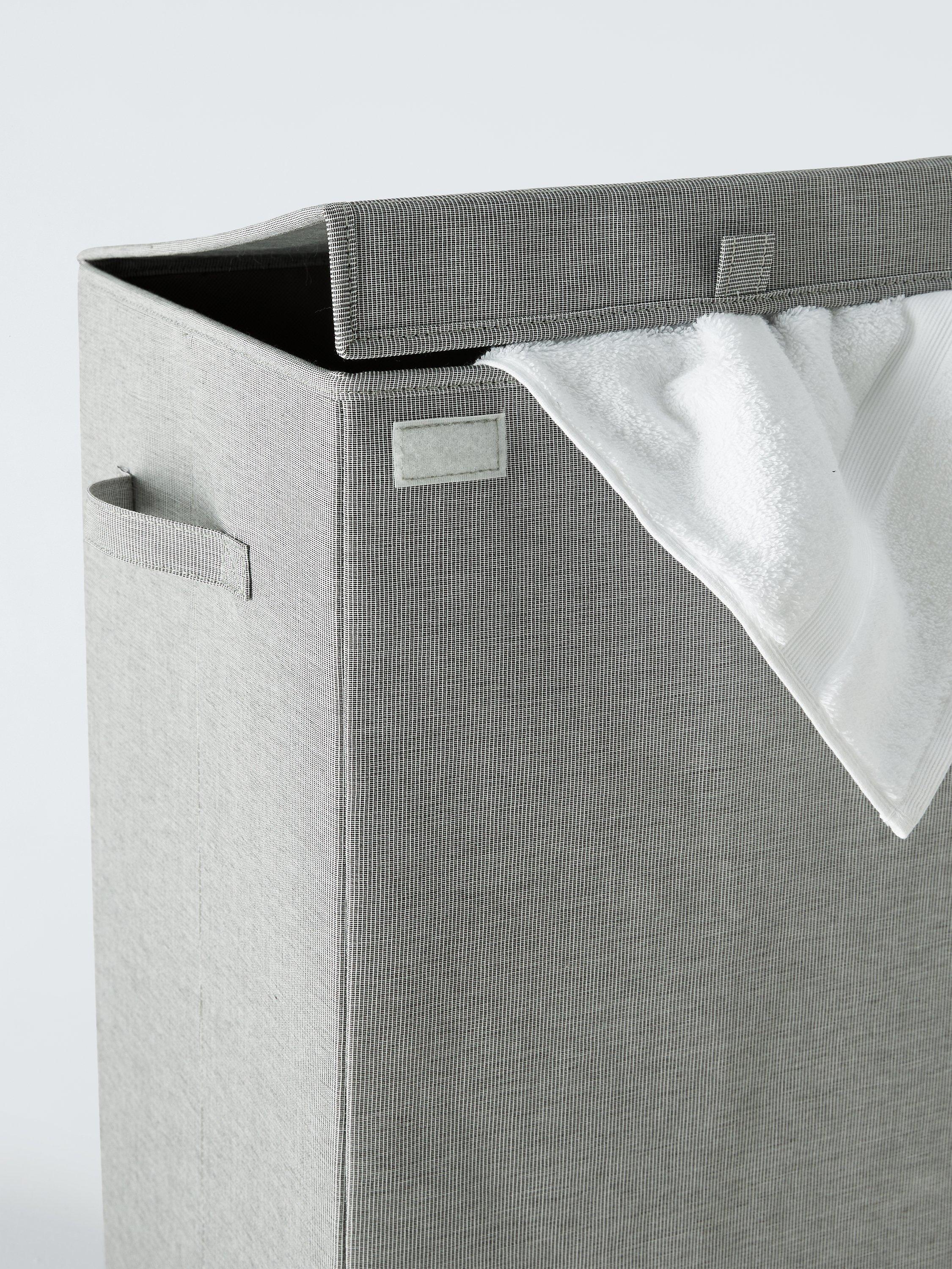 John Lewis collapsible laundry basket grey, UK version