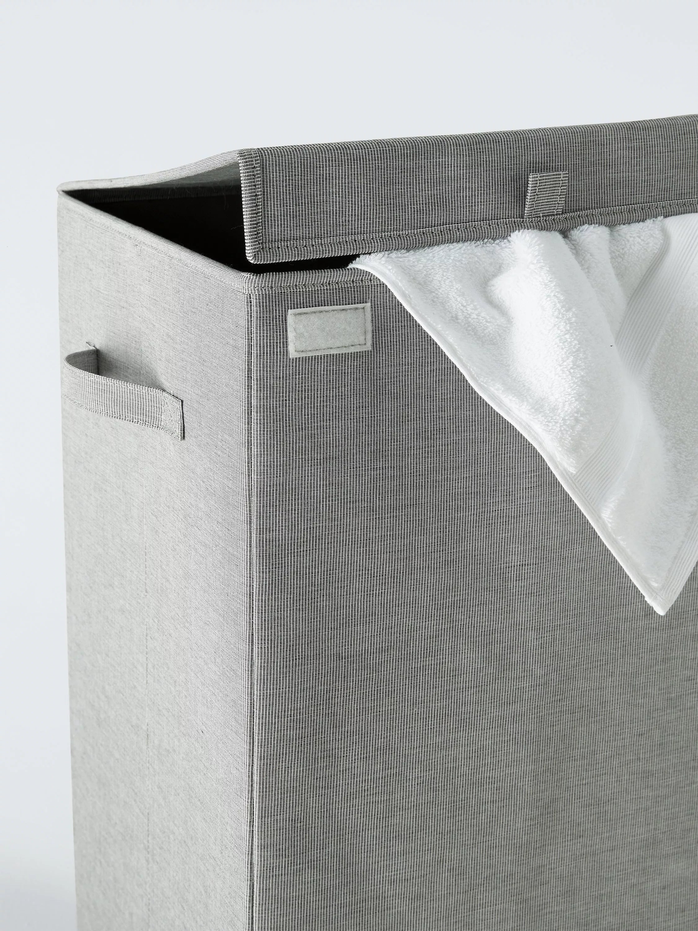 John Lewis collapsible laundry basket grey, UK version