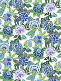 Designers Guild Rose De Damas floral cotton furnishing fabric, UK version
