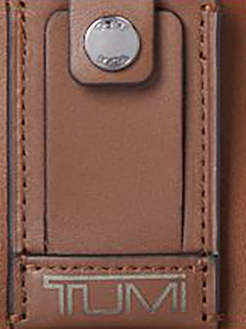 TUMI Sycamore leather briefcase cognac slim, imported from the UK