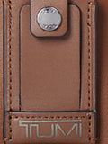 TUMI Sycamore leather briefcase cognac slim, imported from the UK