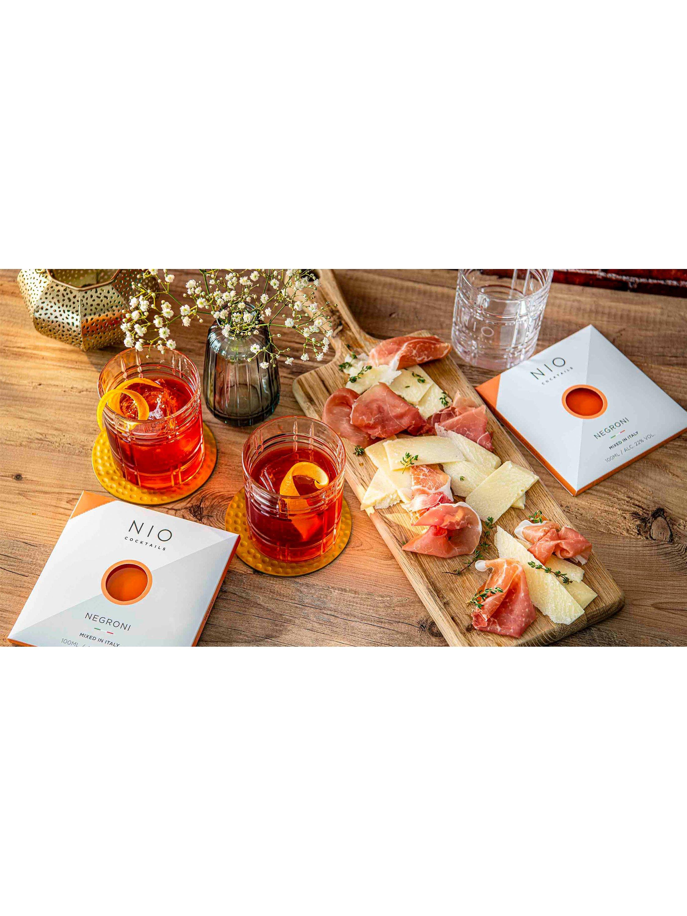 NIO Cocktails Negroni cocktail 100ml, imported from the UK