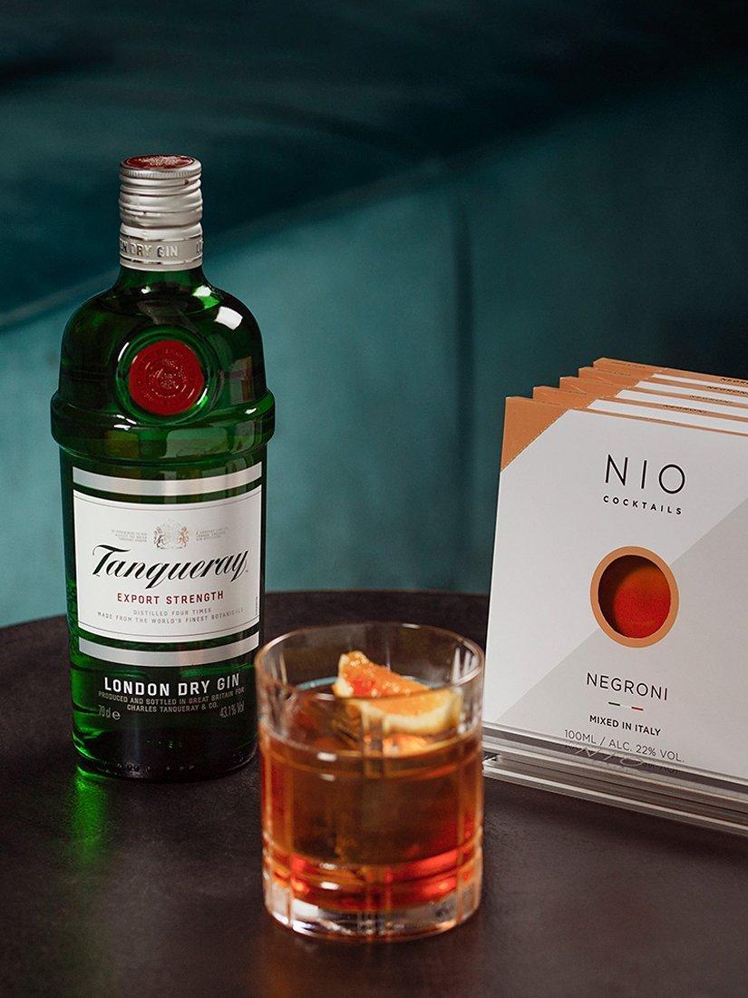 NIO Cocktails Negroni cocktail 100ml, imported from the UK