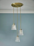 Laura Ashley pendant cluster light antique bronze, UK version