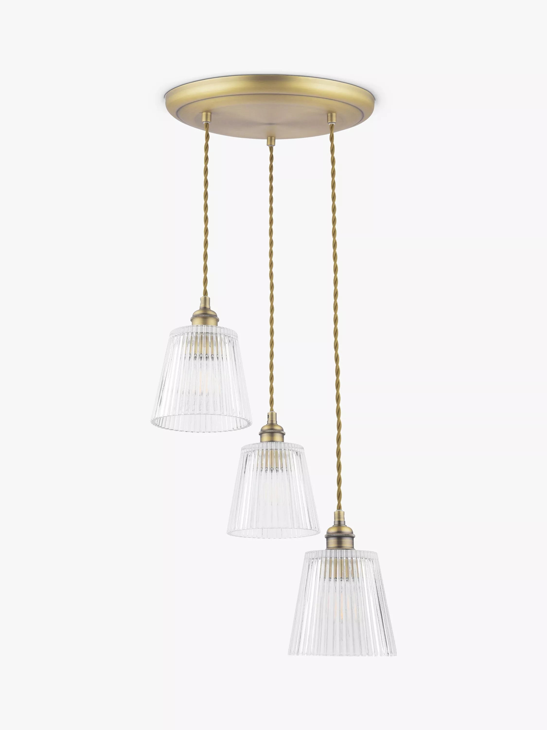 Laura Ashley pendant cluster light antique bronze, UK version