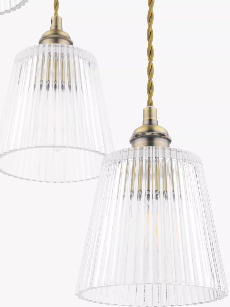 Laura Ashley pendant cluster light antique bronze, UK version