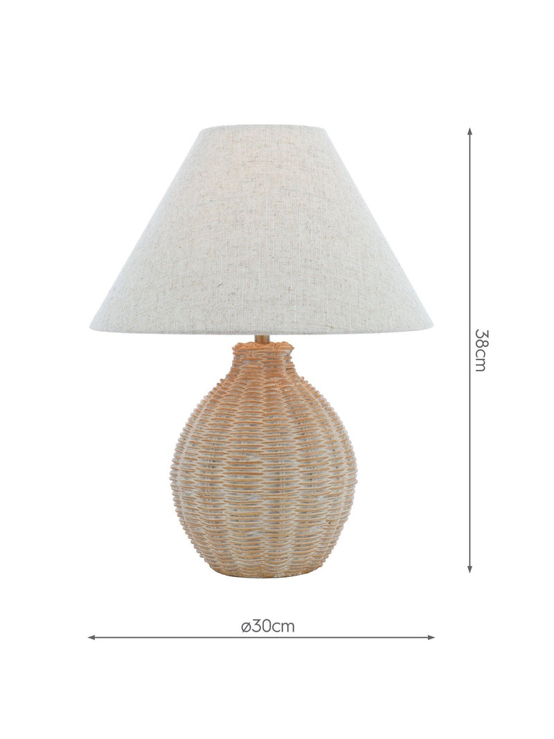 Laura Ashley Fernhill table lamp medium, imported from the UK