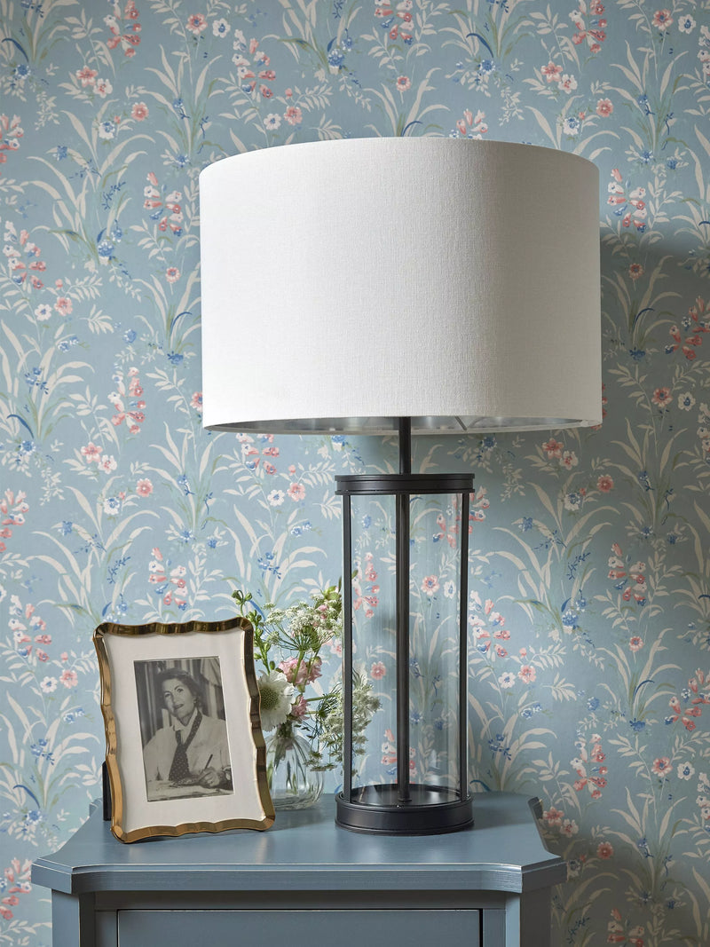 Laura Ashley Harrington large table lamp antique finish, imported from the UK