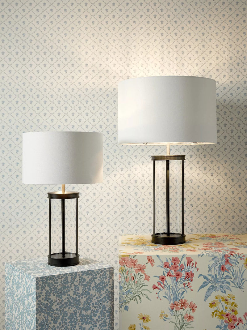 Laura Ashley Harrington large table lamp antique finish, imported from the UK