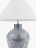 Laura Ashley Pussy Willow ceramic table lamp grey medium - British product