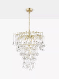 Laura Ashley Willow crystal chandelier champagne satin (British brand)