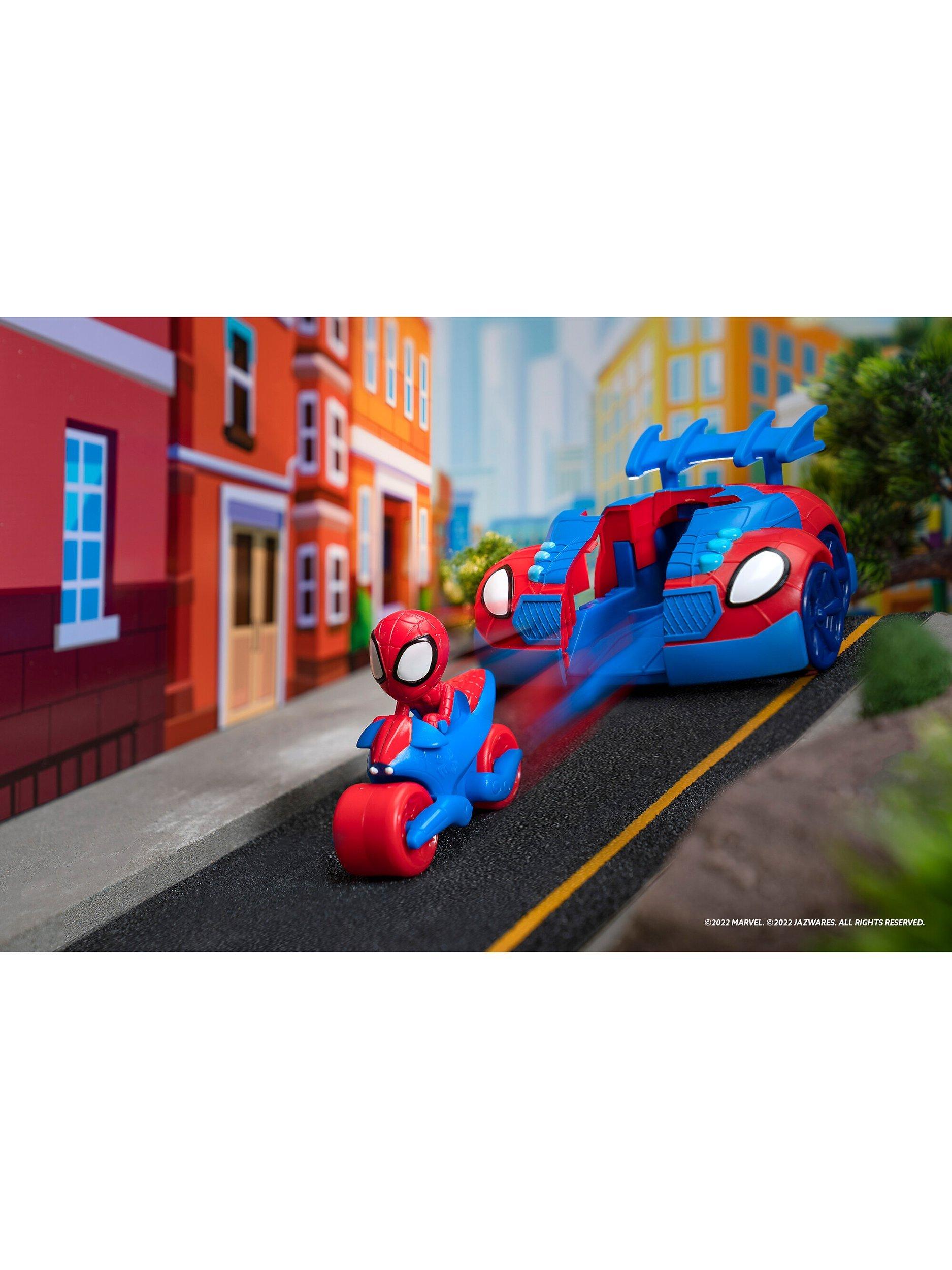 Spidey And His Amazing Friends Web Strike 2-in-1 Vehicle toy - British product