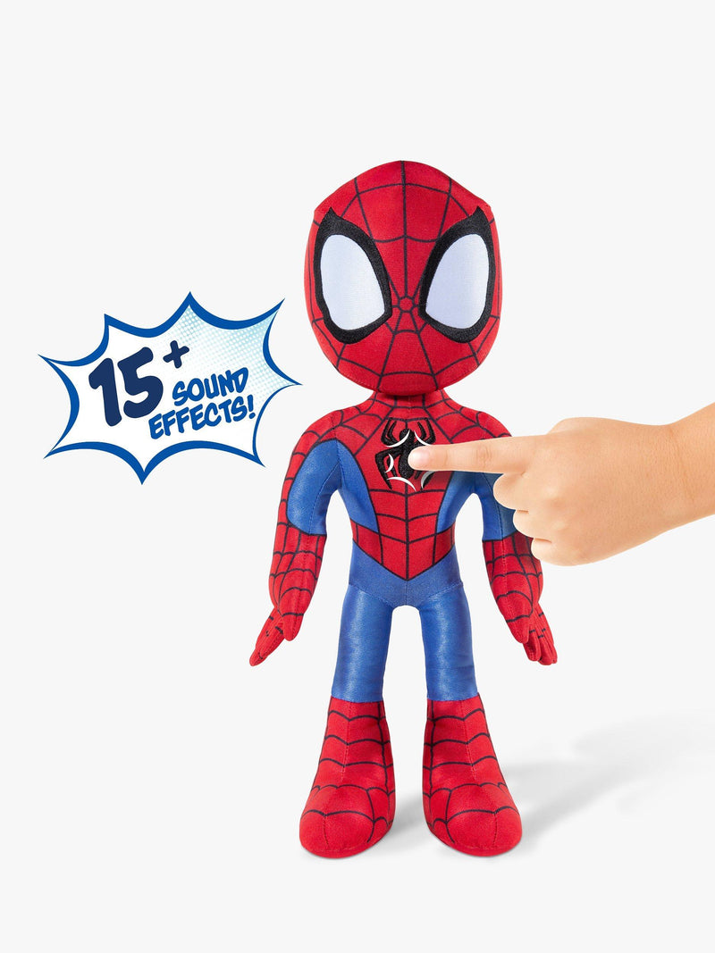 Spidey And His Amazing Friends plush toy with sounds 16 inch (British brand)