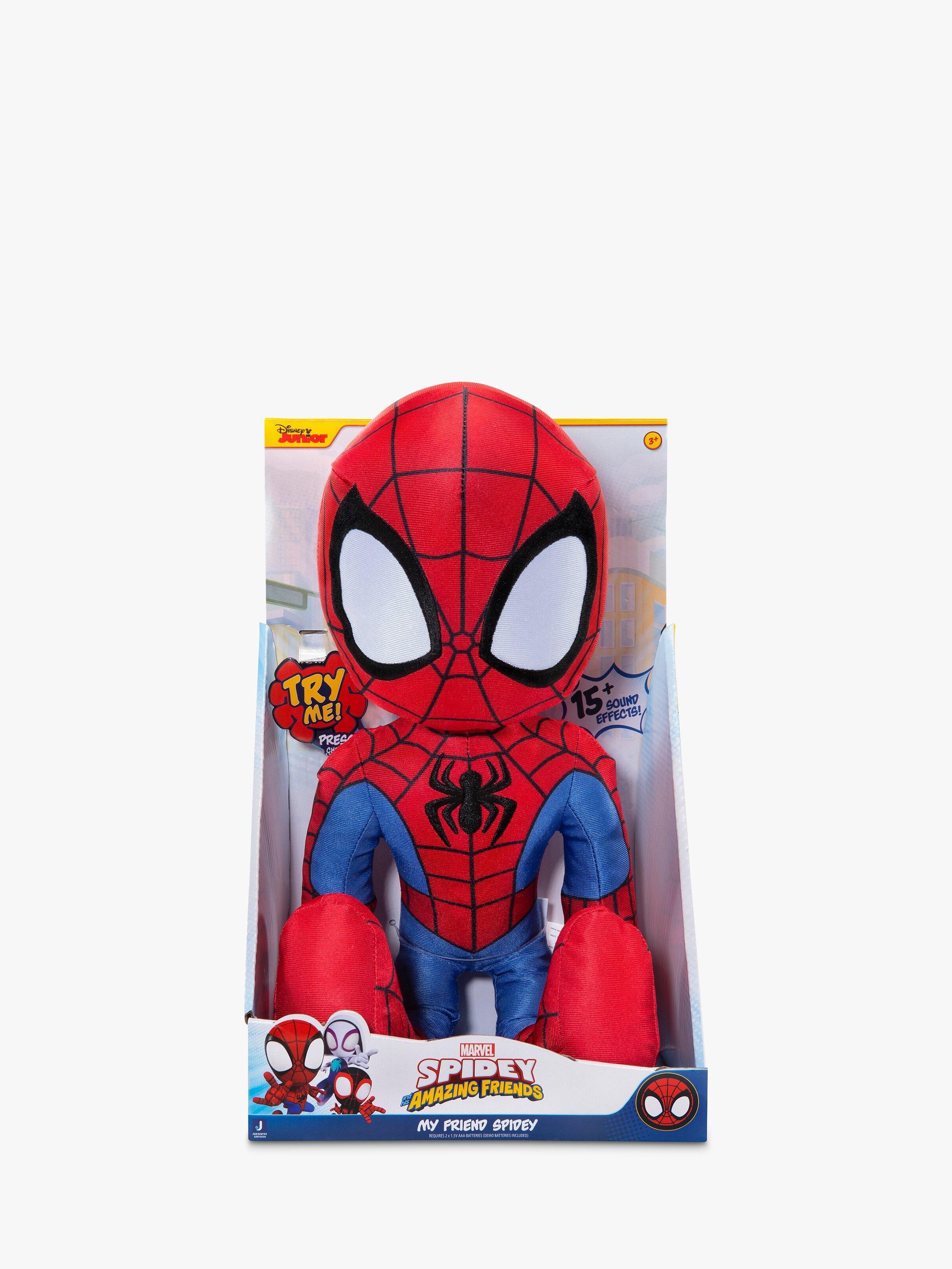 Spidey And His Amazing Friends plush toy with sounds 16 inch (British brand)