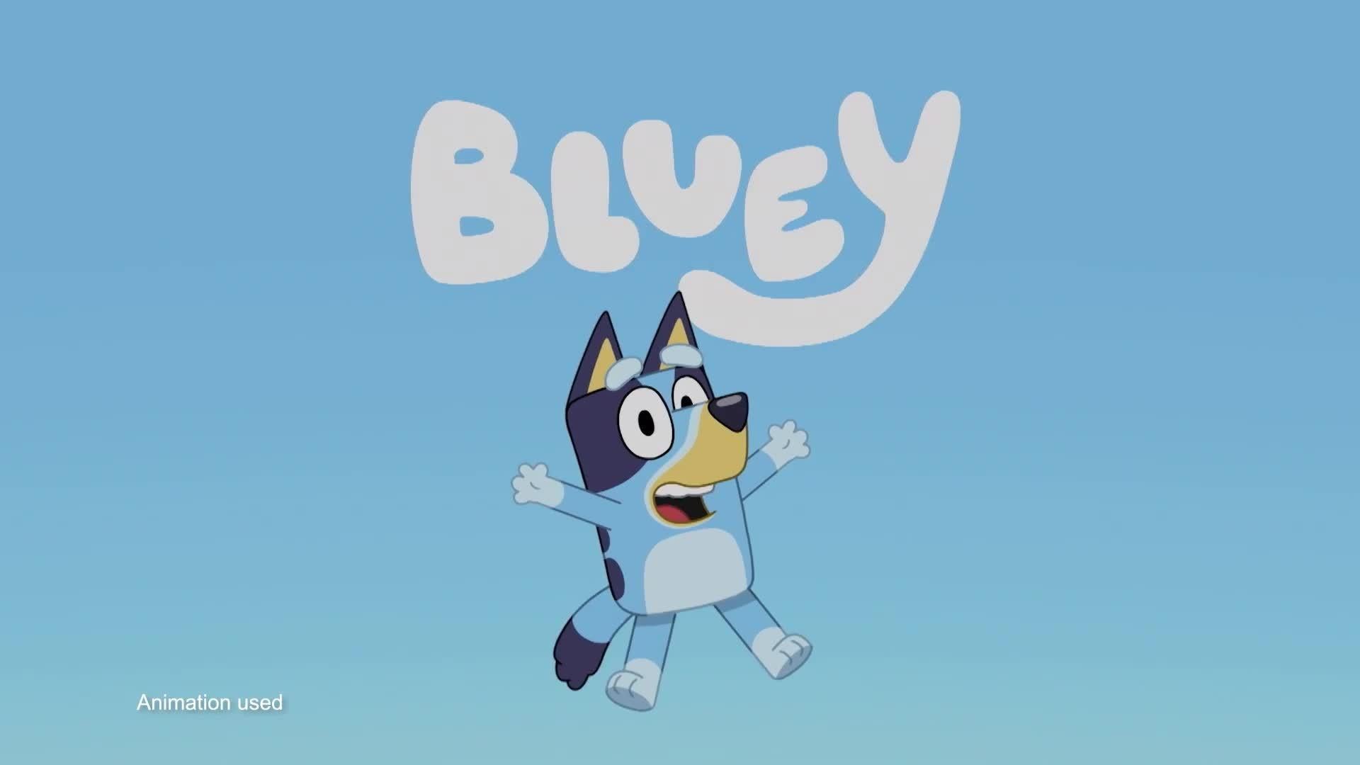 Ensemble de jeu de camion de pompiers Bluey avec figurines Bingo et Bluey (marque britannique)