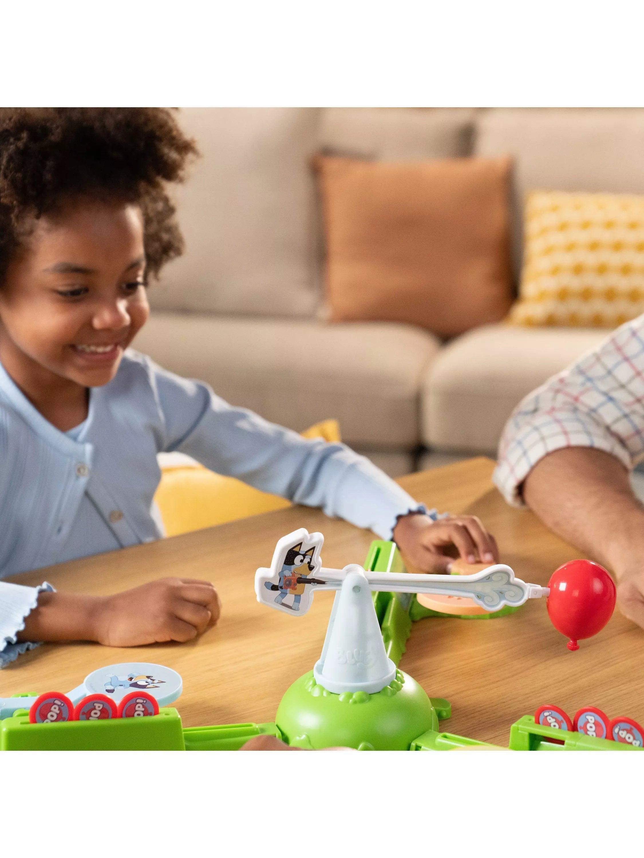 Bluey Keepy Uppy board game, imported from the UK