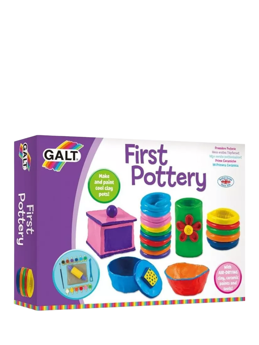 Galt First Pottery craft set with air-drying clay, imported from the UK