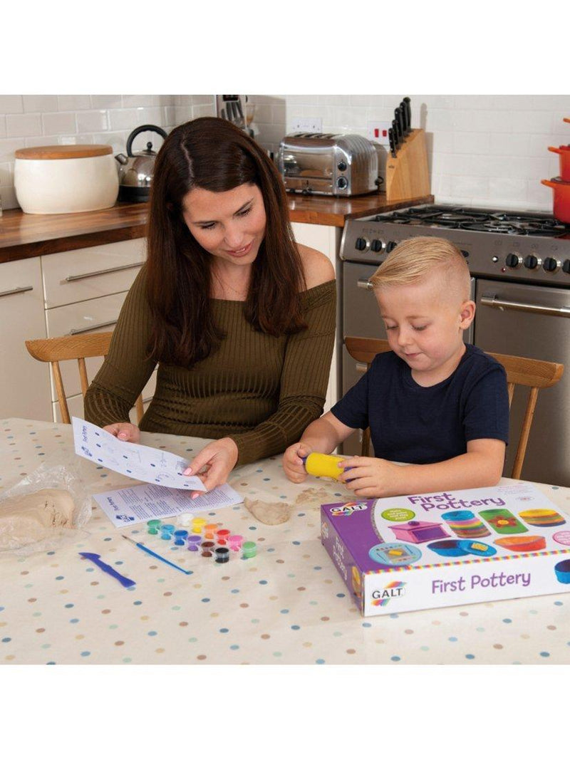Galt First Pottery craft set with air-drying clay, imported from the UK