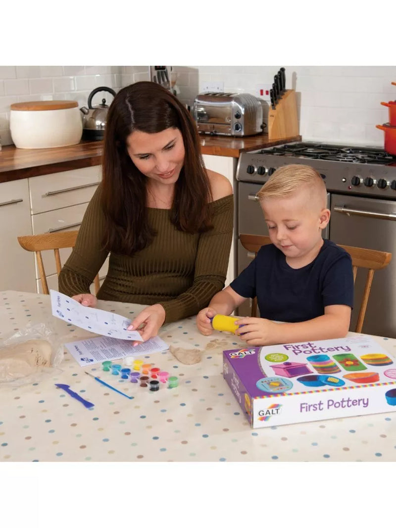 Galt First Pottery craft set with air-drying clay, imported from the UK