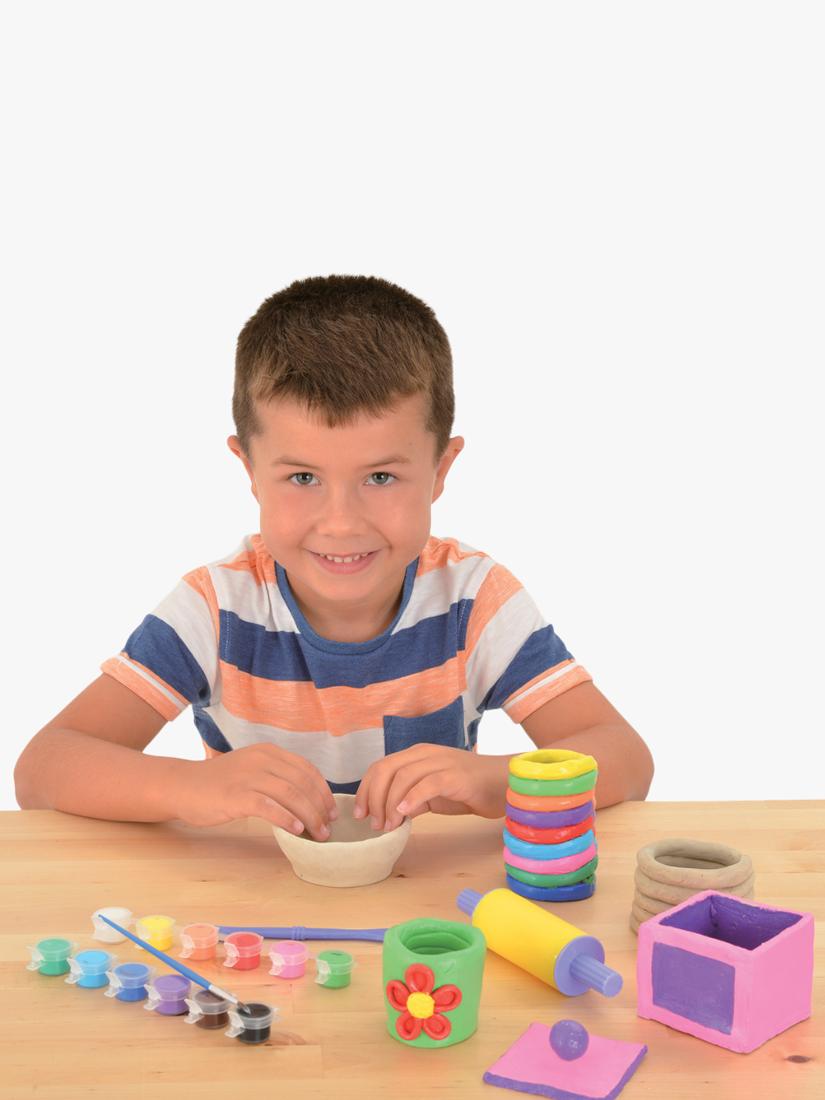 Galt First Pottery craft set with air-drying clay, imported from the UK