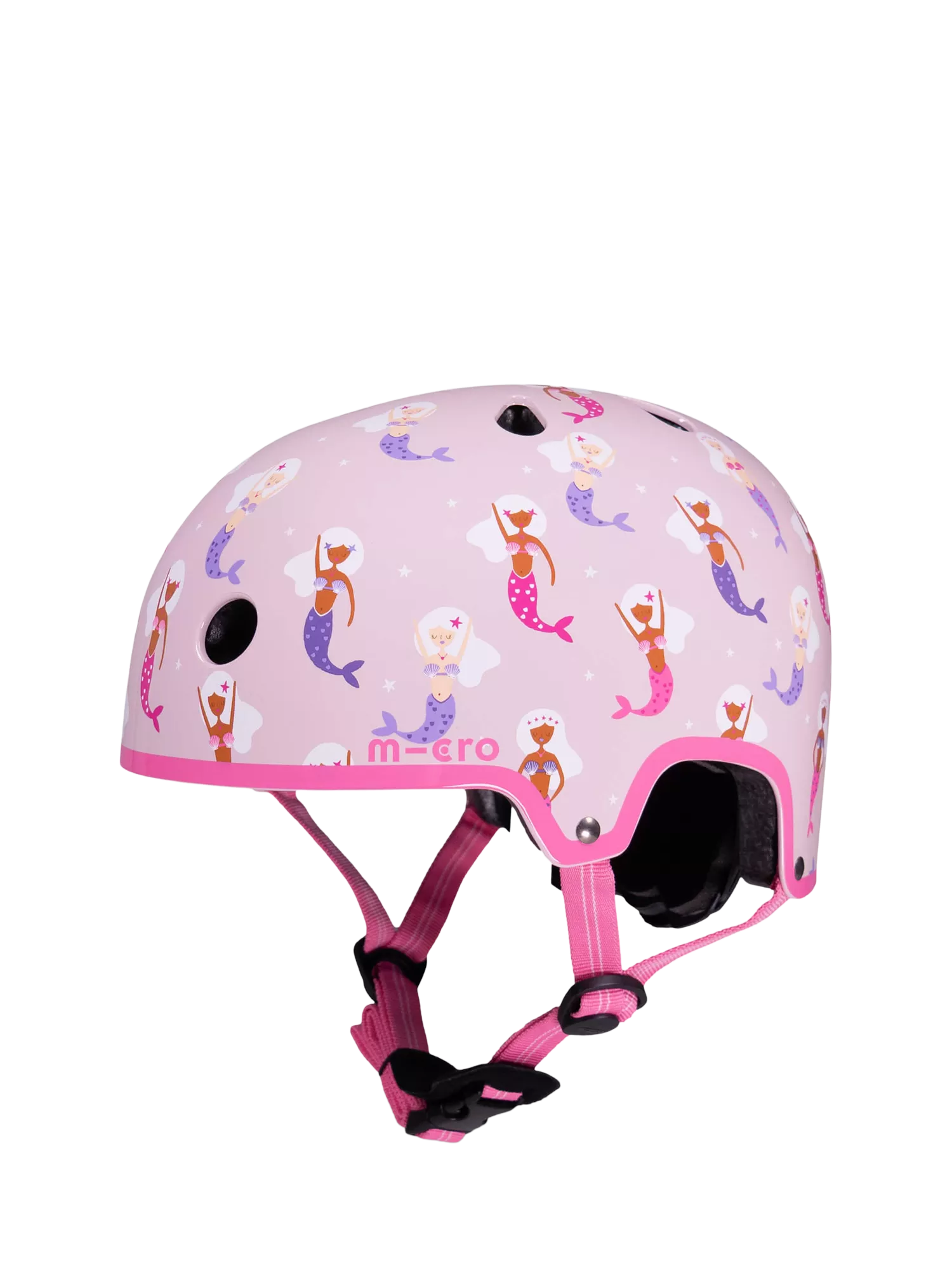 Micro Scooters Kinder Sicherheit Helm Meerjungfrau Rosa, UK-Version