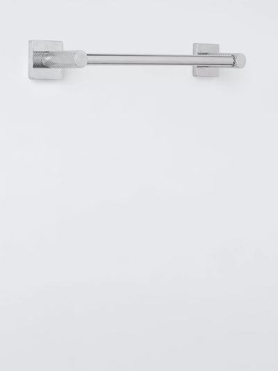 John Lewis John Lewis Lux Towel Rail 32cm Silver- Buy online at McGrocer