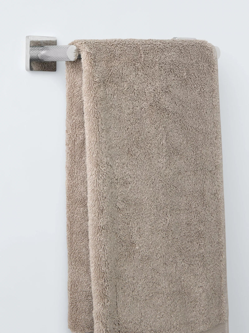 John Lewis Lux towel rail 32cm silver - British product