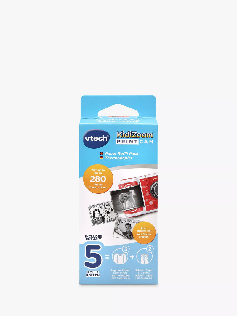 VTech Kidizoom Print Camera Paper five rolls, UK version