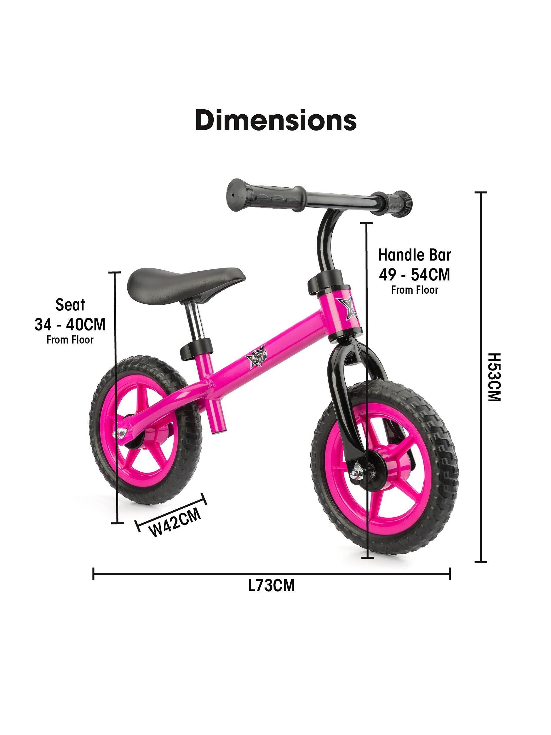 Xootz Laufrad pink - Britisches Produkt